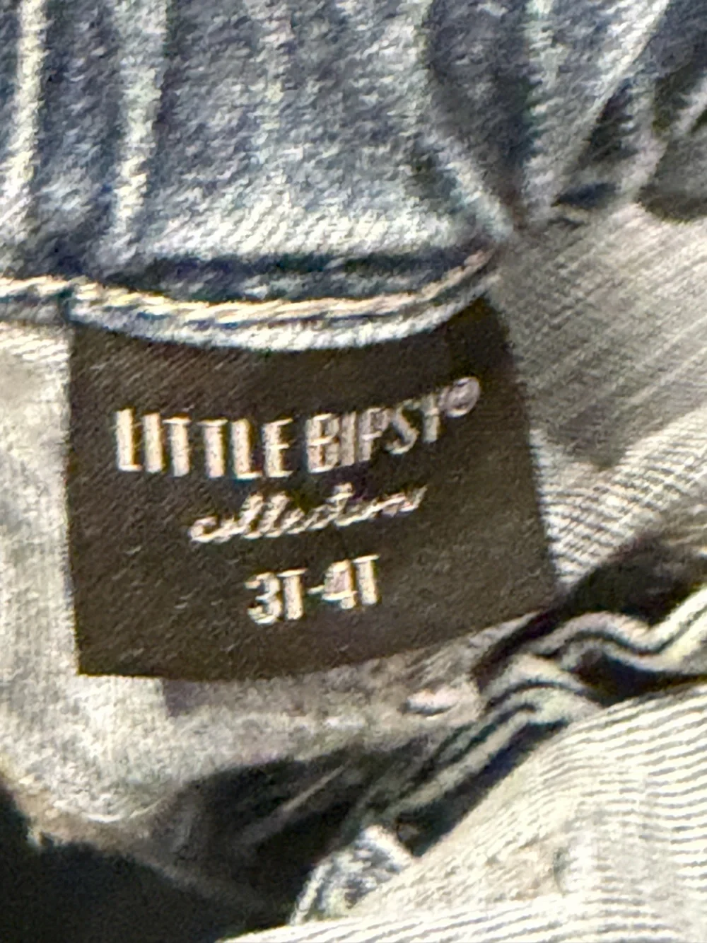 Little Bipsy Distressed Denim Shortalls